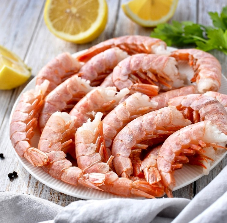 Аргентинские креветки без головы С1